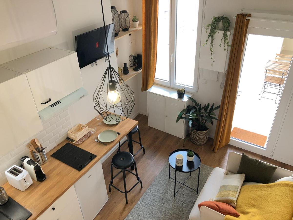 Studio Climatise - Gare - Centre Ville Nîmes Buitenkant foto